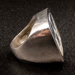 Anillo de Plata 950 con Jaspe K2 - imagen 2