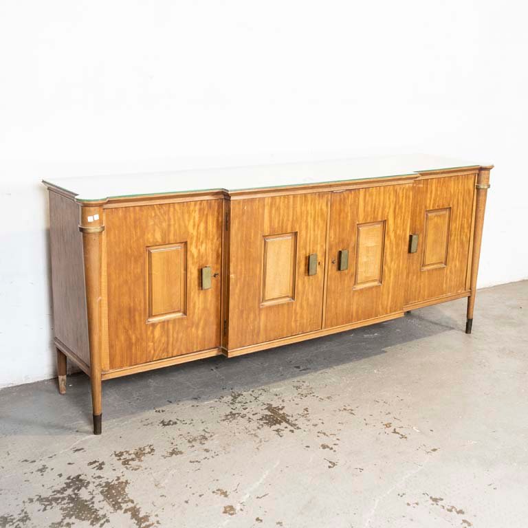 Aparador Imperio de Cuatro Puertas con Bronce y Madera - imagen 1