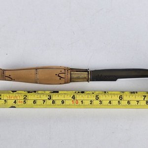 Cuchillo Plegable Chaperon Nonthron Mango de Madera - imagen 5