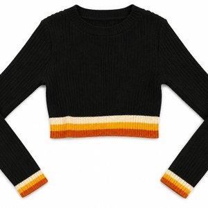 Lote anterior: Buzo Crop Top Tejido Negro con Rayas Talle S