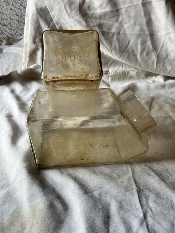 Carameleras de vidrio grueso con cuño para decoración - imagen 4