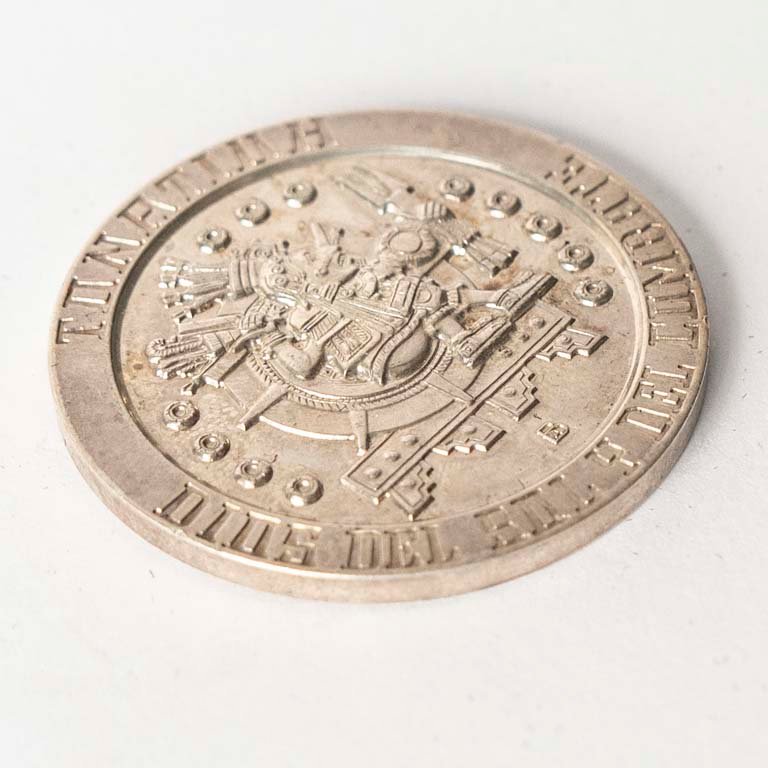 Medalla de plata conmemorativa Copa Mundial de fútbol México 70' - imagen 3