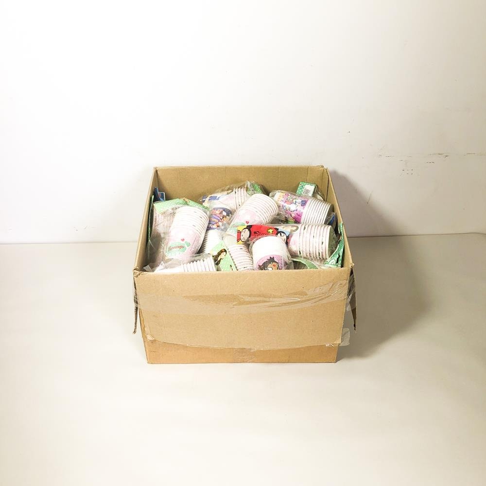 Lote de 40 Vasos Descartables Temáticos para Cumpleaños