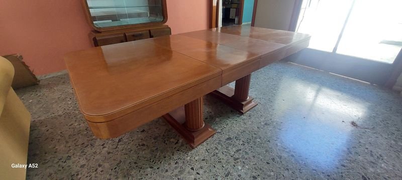 Mesa de comedor estilo Art Deco extendible - imagen 6