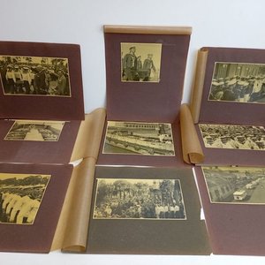 Lote siguiente: Álbum Histórico: Desembarco y Sepelio Tripulantes Acorazado Graf Spee (1939)