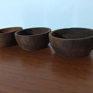 Set de 3 Copetineros de Madera Nuevos - imagen 2
