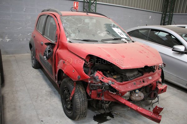 Fiat Uno Way 1.4 Rojo - Vehículo para repuestos o reparación - imagen 1