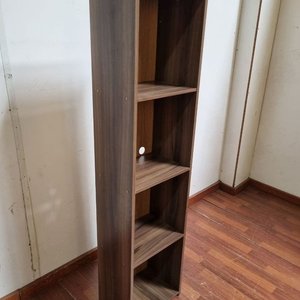 Estantería Castaño de 4 Niveles (37x25x151 cm) - imagen 2