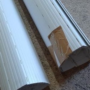 2 Persianas de PVC Blancas 1.69m x 1m - imagen 2