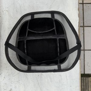 Respaldo Ergonómico Negro para Silla con Soporte Lumbar - imagen 3