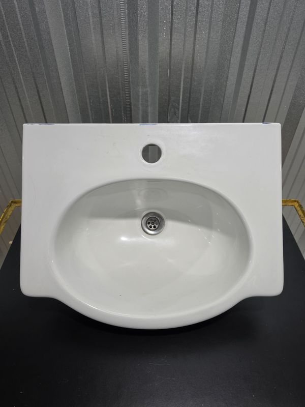 Pileta Lavatorio Ferrum Blanca Esmaltada 38x48cm