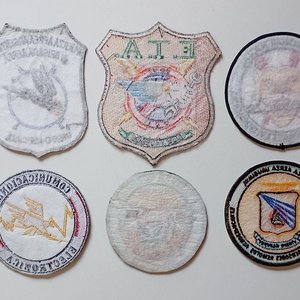 Lote de 6 Parches de Aviación Militar: FAU y Otros Países - imagen 2