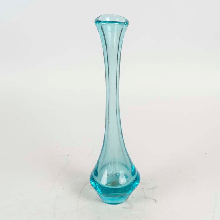 Vaso de Cristal de Murano Celeste - 42 cm