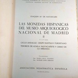 Libro: Las Monedas Hispánicas del Museo Arqueológico Nacional de Madrid, Vol. II - imagen 2