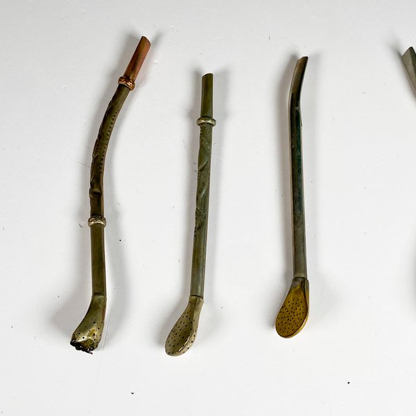 Colección de bombillas plata y oro con avería - imagen 3