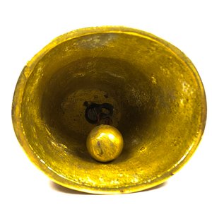 Campana de Bronce con Cencerro, 9 cm - imagen 3