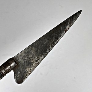 Cuchillo de Acero La Mulita con Cabo de Guampa - imagen 5