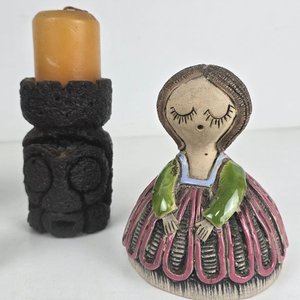 Lote de Adornos Varios: Amatista, Cerámica, Metal y Más - imagen 3