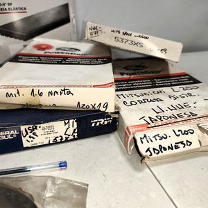 Lote de 11 Correas de Distribución Gates para Mitsubishi - imagen 4