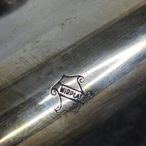 Dos Servilleteros: Uno de Acero Inoxidable Bracafe y Otro Antiguo Baño de Plata - imagen 5
