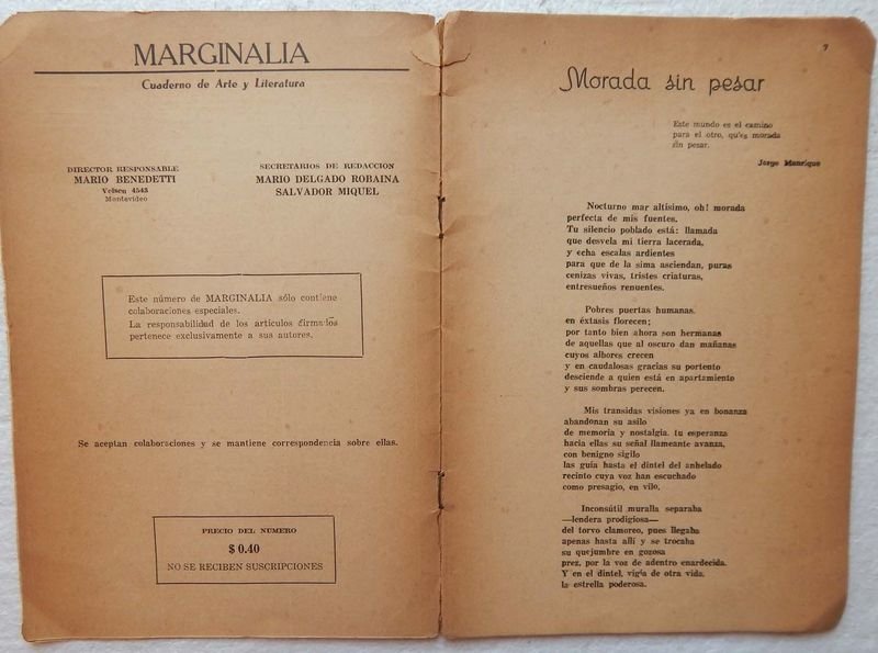 Marginalia. Cuaderno De Arte Y Literatura. Número 3 - Marzo, 1949. - imagen 4