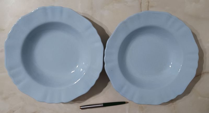 Lote anterior: Platos de porcelana INGLESA J&G Meakin craquelé (línea Celeste)