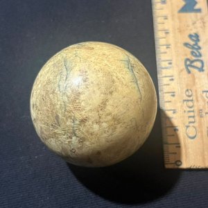 Bola de Marfil con Detalle, 6 cm Diámetro - imagen 3