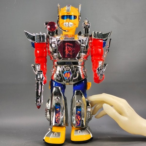 Transformador Robot Metal Fighter con Sonido y Luces - imagen 4