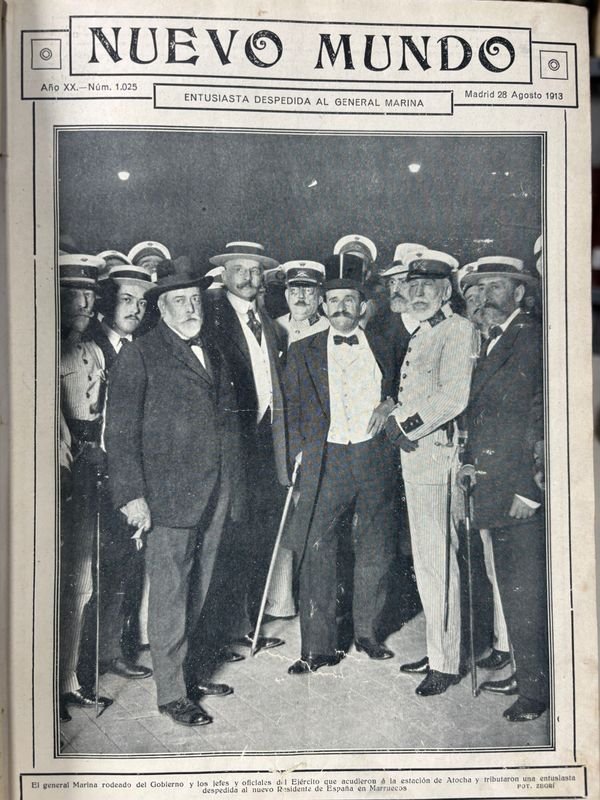 Gran Tomo Encuadernado de la Revista Española Nuevo Mundo de 1913 - imagen 2
