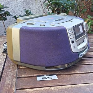 Radio Grabador Casio ZD-1 - Reproductor de CD - imagen 3