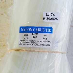 5 Paquetes de Precintos de Nylon para Cables - imagen 2