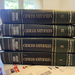Colección Completa 4 Tomos Ciencias Naturales Editorial Bruguera Edición de Lujo - imagen 5
