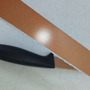 Set 2 Cuchillos Copper Chef Hoja Dentada Revestimiento Cobrizo - imagen 7