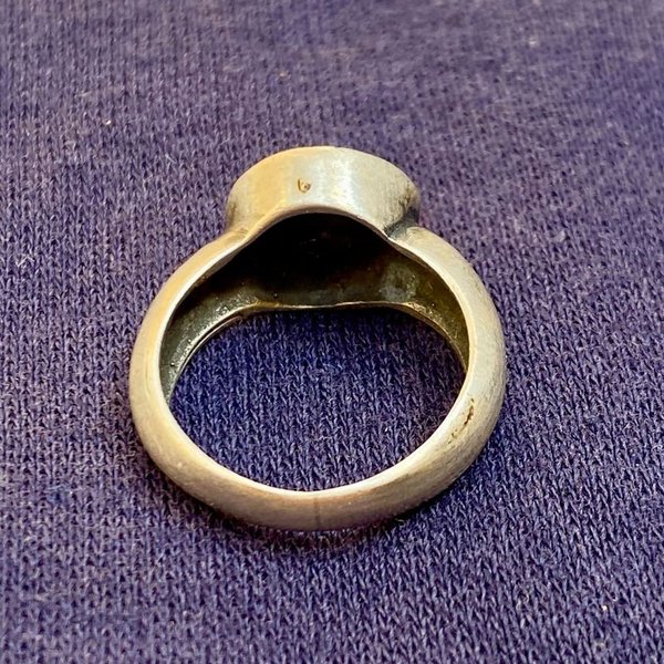 Anillo de plata Bulgari con detalles en oro - imagen 3