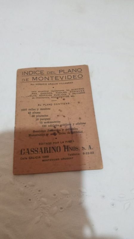 Libro antiguo con manchas en la cubierta y contratapa - imagen 5