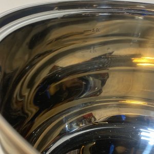 Olla de Acero Inoxidable Grünhof con Tapa - 24cm Diámetro, 5 Litros - imagen 5