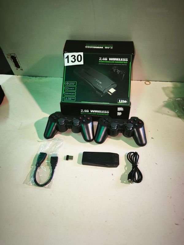 Juego Gamer Inalámbrico 2.4G para TV con 2 Controles