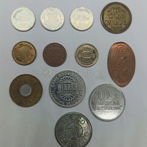 Lote de Fichas y Tokens de Colección - imagen 2
