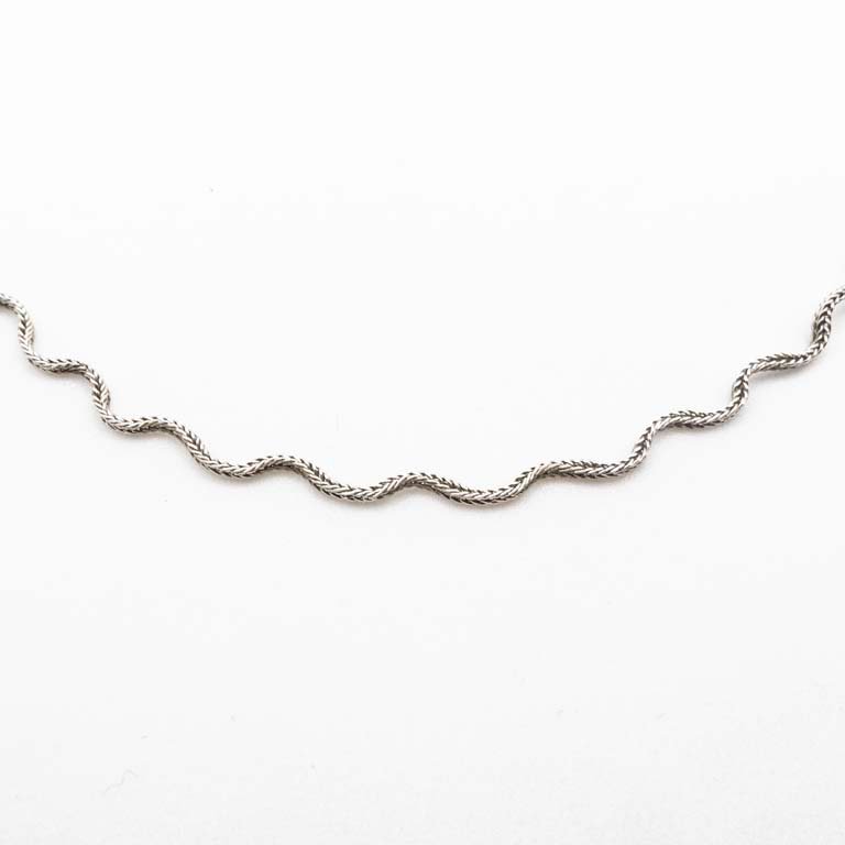 Gargantilla Ondulada de Plata 925 - 49cm