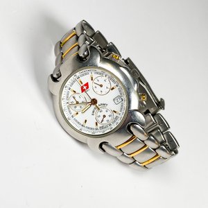 Reloj Pulsera Caballero Swiss Army Classic Cronógrafo Acero y Oro - imagen 2