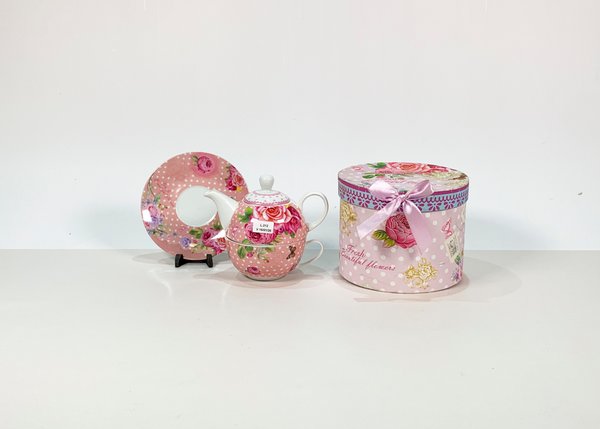 Lote anterior: Tetera en cerámica China decorada con rosas