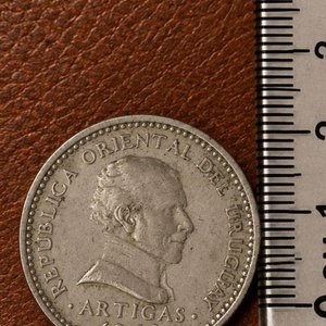 Moneda de 50 Centésimos Uruguay 1960 José Gervasio Artigas - imagen 2