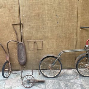 Bicicleta y Monopatín Infantil Antiguos de Colección - imagen 2