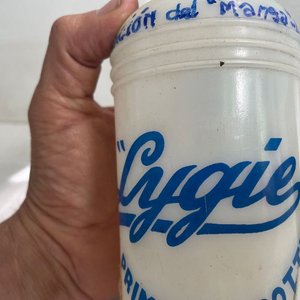 Caramanola Lygie y Tarro Vipol para Emparchar Bicicletas de Colección - imagen 2