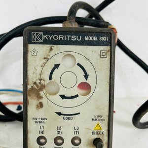 Indicador de Secuencia de Fases Kyoritsu Modelo 8031 - imagen 2