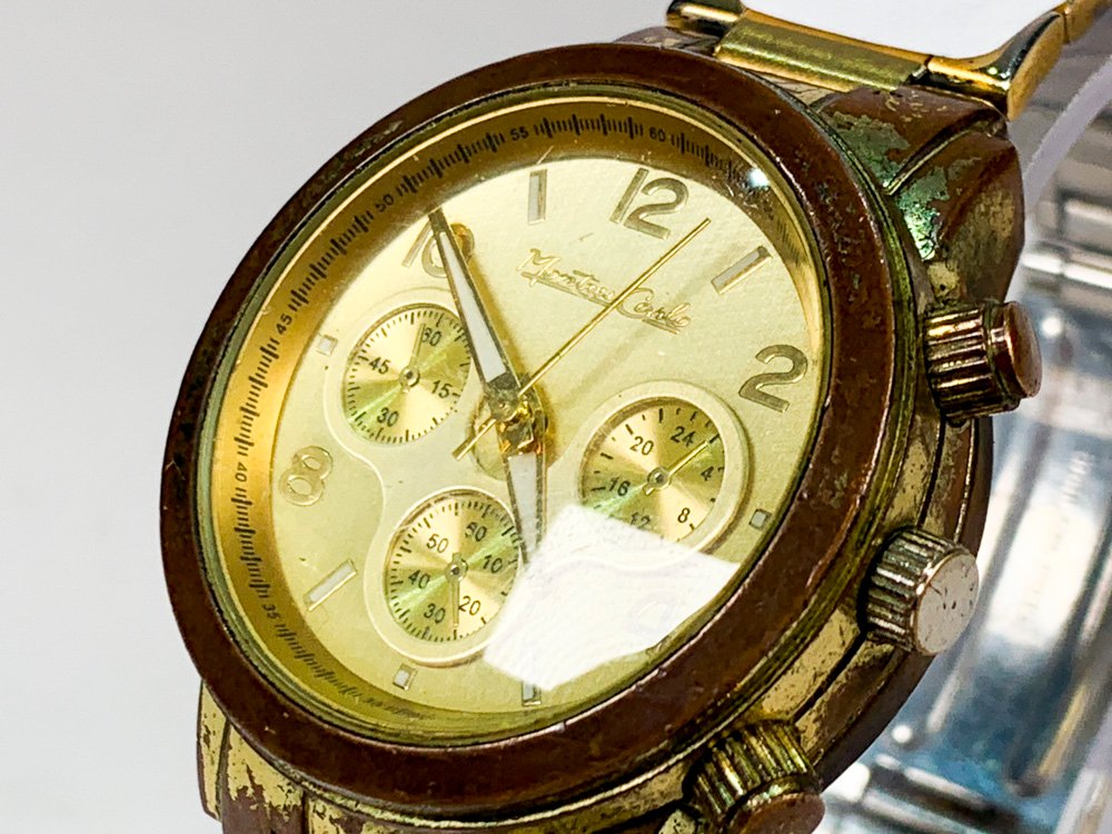 Reloj de pulsera moderno en oro - imagen 2