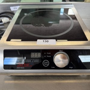 Lote siguiente: Anafe Profesional de Inducción "Spring" USA Eléctrico Monofásico