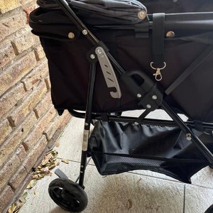 Cochecito para Mascotas Bee Pet Negro Impecable - imagen 2