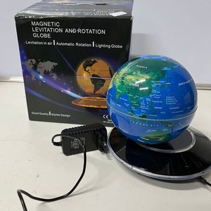 Globo Terráqueo Magnético Flotante con Luz LED Azul y Rotación 360° - imagen 5