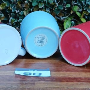 Lote de 10 Tazas de Cerámica con Diseños Variados - imagen 5